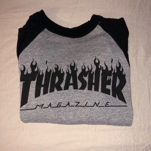 Thrasher long sleeved crop